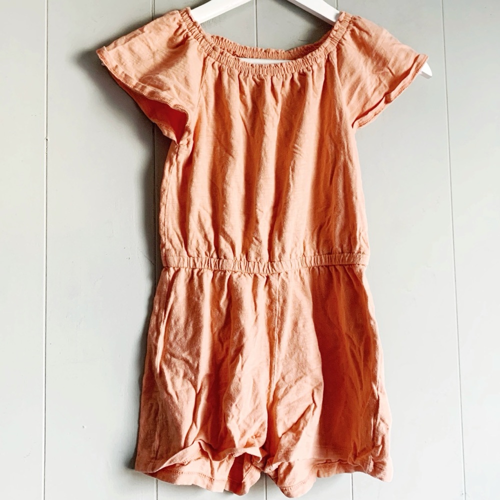 OLD NAVY Orange Romper Size M